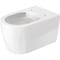 Duravit Happy D.2 Toilet Seat 0064690099 White, Wall Mount, White 2529090092 - alternate 1